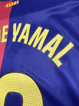 【2024/25】バルセロナ（H） / CONDITION：New / SIZE：M / #19 / LAMIN YAMAL / ラリーガパッチ