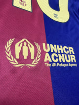 【2024/25】バルセロナ（H） / CONDITION：New / SIZE：M / #19 / LAMIN YAMAL / ラリーガパッチ