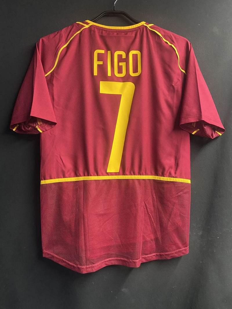 2002/03】ポルトガル代表（H）/ CONDITION：A / SIZE：S / #7 / FIGO