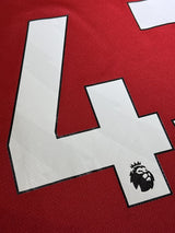 【2023/24】リバプール（H）/ CONDITION：A / SIZE：L / #43 / BAJCETIC / プレミアリーグパッチ