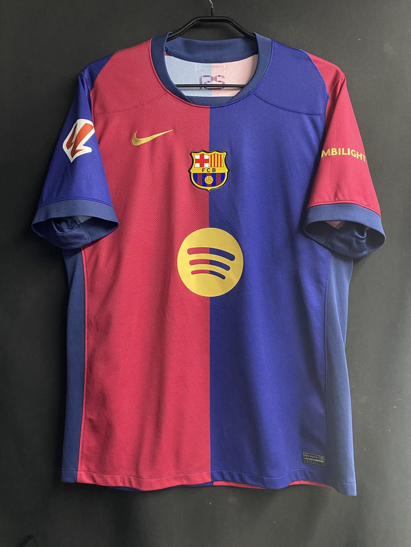 2024/25】バルセロナ（H）/ CONDITION：B+ / SIZE：L / #19 / LAMINE