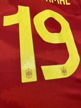 【2024】スペイン代表（H）/ CONDITION：NEW / SIZE：2XL（日本規格）/ #19 / LAMINE YAMAL / EURO2024決勝仕様