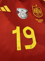 【2024】スペイン代表（H）/ CONDITION：NEW / SIZE：2XL（日本規格）/ #19 / LAMINE YAMAL / EURO2024決勝仕様
