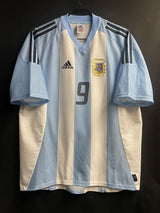 【2002/03】アルゼンチン代表（H）/ CONDITION：A / SIZE：L / #9 / BATISTUTA
