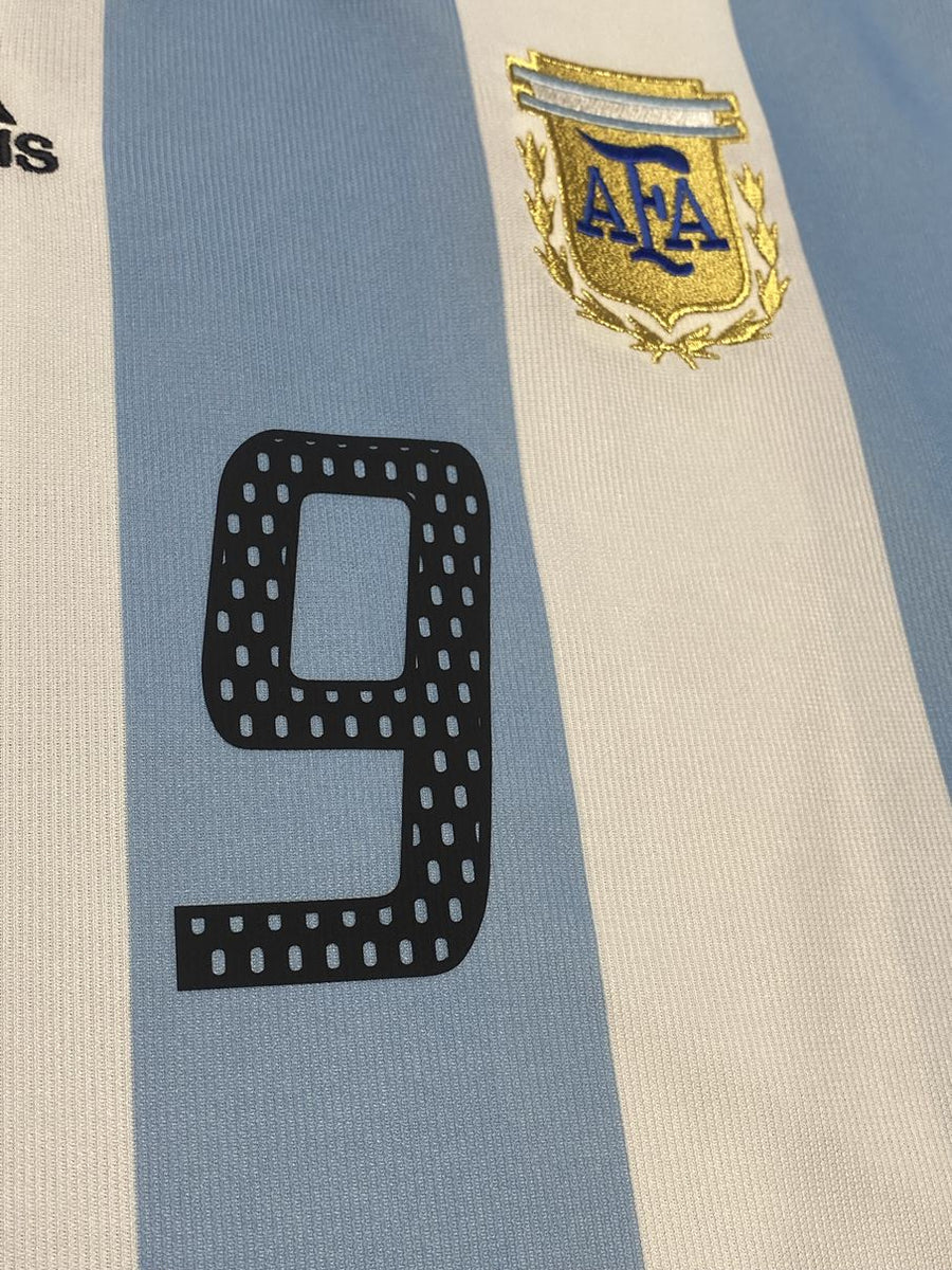 2002/03】アルゼンチン代表（H）/ CONDITION：A / SIZE：L / #9