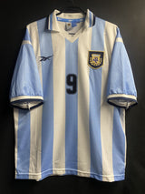 【1999/2000】アルゼンチン代表（H）/ CONDITION：A- / SIZE：L / #9 / BATISTUTA