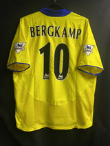 【2003/04】アーセナル（A）/ CONDITION：A / SIZE：L / #10 / BERGKAMP / プレミアパッチ