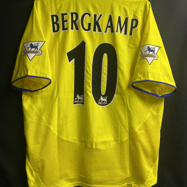 2003/04】アーセナル（A）/ CONDITION：A / SIZE：L / #10 / BERGKAMP