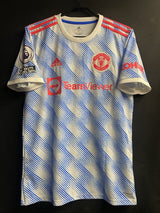 【2021/22】マンチェスター・ユナイテッド（A）/ CONDITION：New / SIZE：O（日本規格）/ #18 / B.FERNANDES / プレミア、No room for racismパッチ