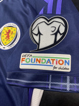 【2022】スコットランド代表（H）/ CONDITION：New / SIZE：L（日本規格）/ #3 / ROBERTSON / EURO2024予選、UEFA Foundation、プレイ・ウィズ・ハートパッチ
