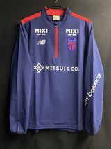 【2025】FC東京 ウォームアップ ハーフジップジャージ / CONDITION：A / SIZE：2XL（日本規格）