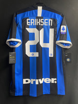 【2019/20】インテル（H）/ CONDITION：New / SIZE：L / #24 / ERIKSEN / セリエAパッチ
