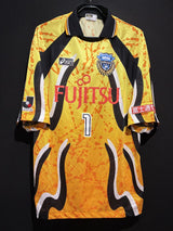 【2001】川崎フロンターレ（GK）/ CONDITION：B / SIZE：2XO（日本規格）/ #1（浦上壮史）/ 選手用