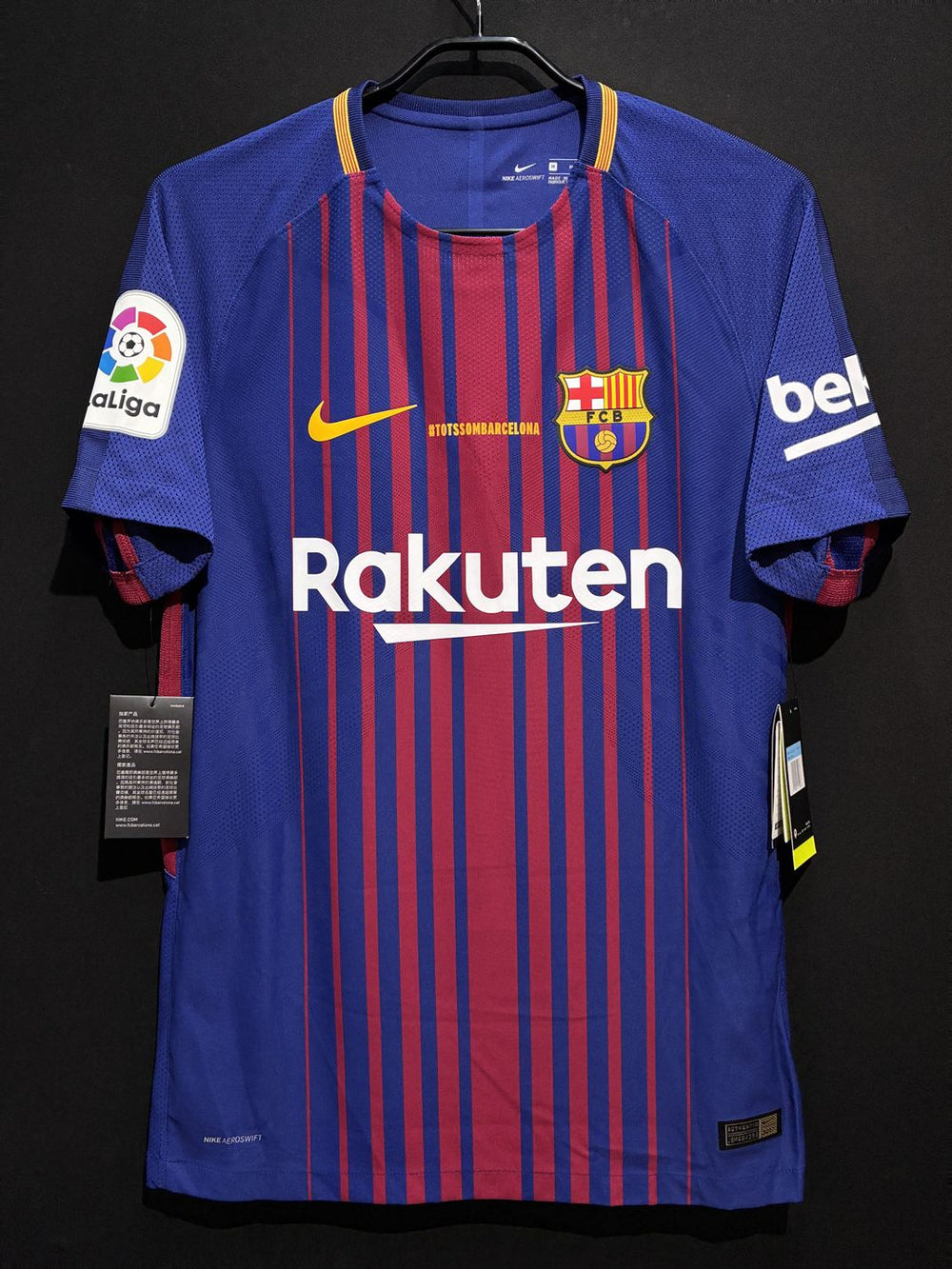 2017/18】バルセロナ（H）/ CONDITION：NEW / SIZE：M / #10