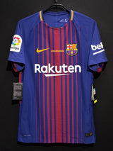 【2017/18】バルセロナ（H）/ CONDITION：NEW / SIZE：M / #10 / BARCELONA（リオネル・メッシ）/ ラ・リーガ第1節ベティス戦仕様 / オーセンティック