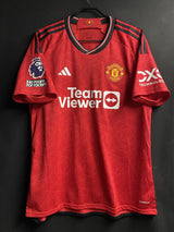 【2023/24】マンチェスター・ユナイテッド（H）/ CONDITION：A / SIZE：3XL（日本規格）/ #19 / R.VARANE / プレミア、No room for racismパッチ