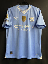 【2023/24】マンチェスター・シティ（H）/ CONDITION：A / SIZE：M / #17 / DE BRUYNE / プレミア優勝、No room for racism、CWCパッチ