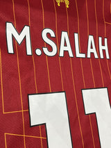 【2024/25】リバプール（H）/ CONDITION：A / SIZE：L / #11 / M.SALAH / プレミア、No room for racismパッチ