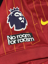【2024/25】リバプール（H）/ CONDITION：A / SIZE：L / #11 / M.SALAH / プレミア、No room for racismパッチ
