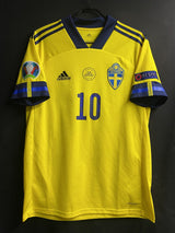 【2021】スウェーデン代表（H）/ CONDITION：A / SIZE：XO（日本規格）/ #10 / FORSBERG / EURO2020ポーランド戦仕様