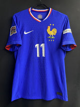 【2024/25】フランス代表（H）/ CONDITION：A / SIZE：S / #11 / OLISE / UEFAネーションズリーグパッチ / オーセンティック