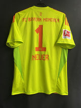 【2024/25】バイエルン（GK）/ CONDITION：A / SIZE：L / #1 / NEUER / ブンデスパッチ