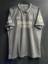 【2024/25】レアル・マドリード（3rd）/ CONDITION：A / SIZE：XL / #9 / MBAPPE / UCL優勝、Foundationパッチ