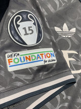 【2024/25】レアル・マドリード（3rd）/ CONDITION：A / SIZE：XL / #9 / MBAPPE / UCL優勝、Foundationパッチ