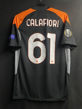 【2020/21】ASローマ（3rd）/ CONDITION：A / SIZE：M / #61 / CALAFIORI / UEL仕様