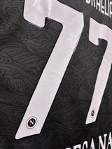 【2024/25】ナポリ（3RD）/ CONDITION：A / SIZE：M / #77 / KVARATSKHELIA / セリエAパッチ