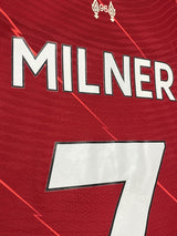 【2021/22】リバプール（H）/ CONDITION：A / SIZE：L / #7 / MILNER / プレミア、No room for racismパッチ / オーセンティック