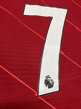 【2021/22】リバプール（H）/ CONDITION：A / SIZE：L / #7 / MILNER / プレミア、No room for racismパッチ / オーセンティック
