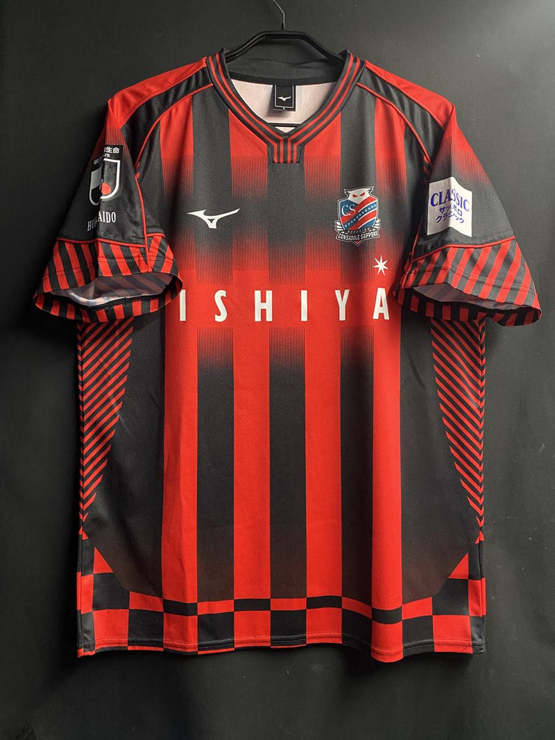 【新品】コンサドーレ Red and Black  2022】北海道コンサドーレ札幌（H）/ CONDITION：A / SIZE：L（日本