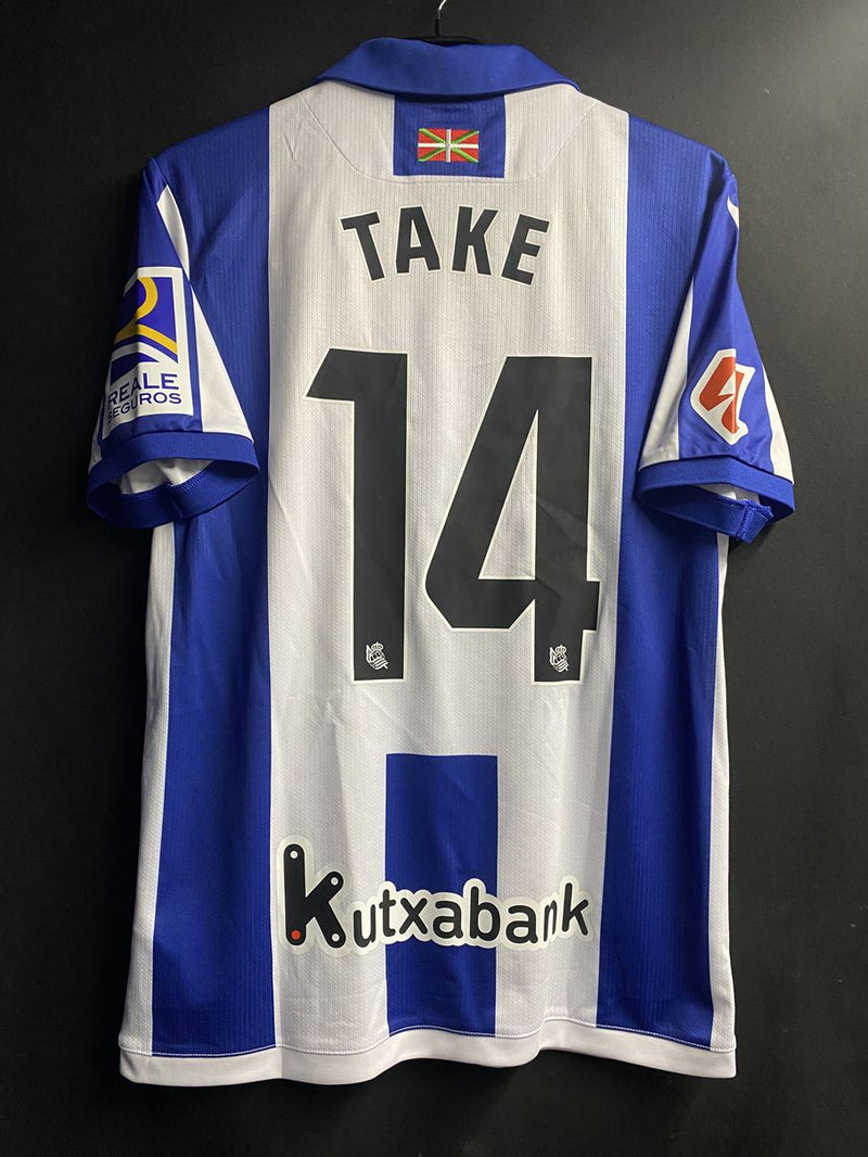 レアル・ソシエダ TAKE 14 ユニフォーム 2024/25】レアル・ソシエダ（H）/ CONDITION：New / SIZE：M / #14