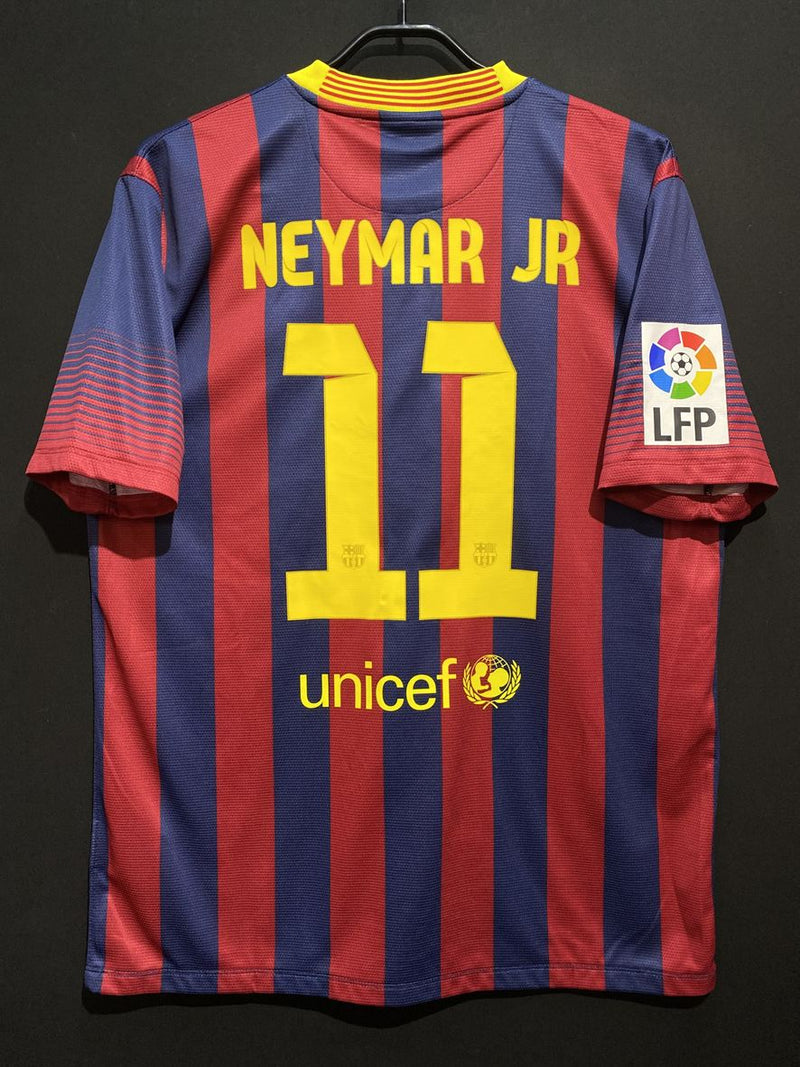 2013/14】バルセロナ（H）/ CONDITION：A / SIZE：L / #11 / NEYMAR JR