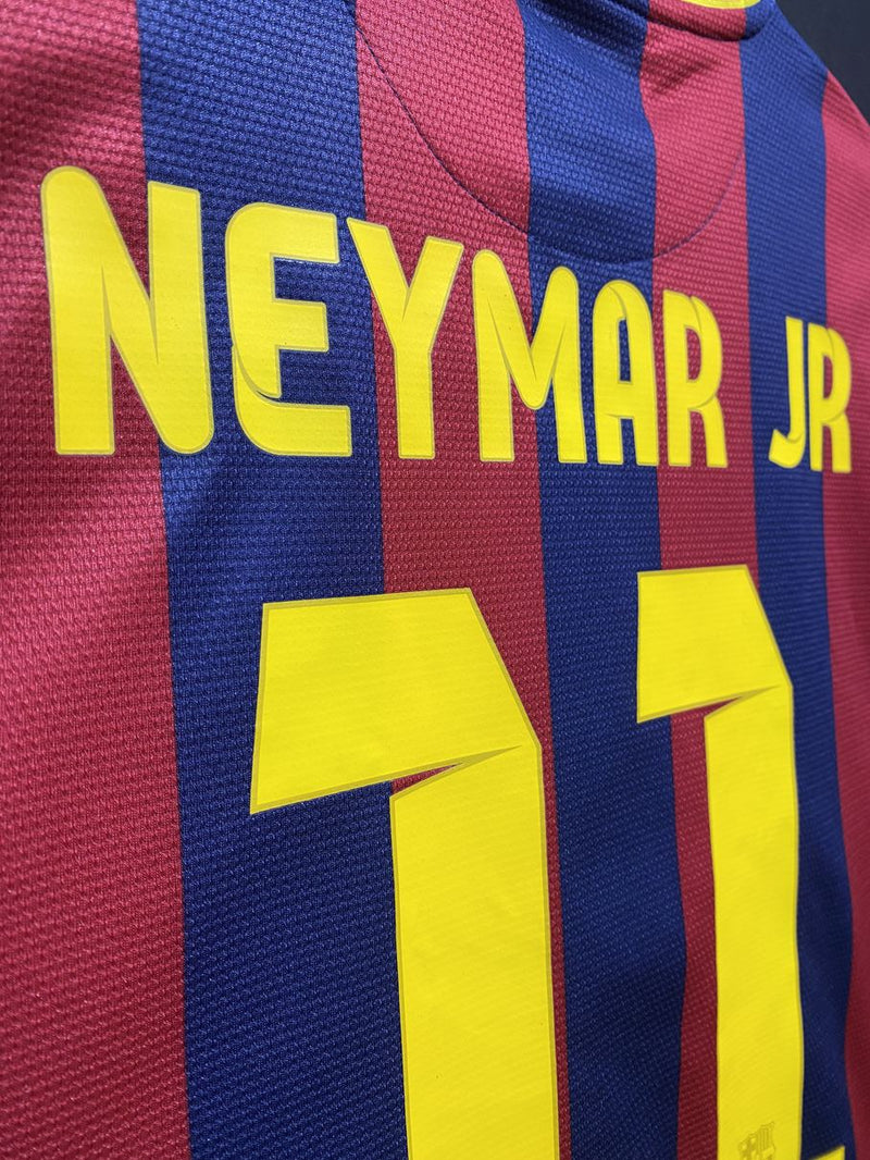 2013/14】バルセロナ（H）/ CONDITION：A / SIZE：L / #11 / NEYMAR JR