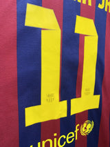 【2013/14】バルセロナ（H）/ CONDITION：A / SIZE：L / #11 / NEYMAR JR / LFPパッチ