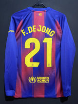 【2025/26】バルセロナ（H）/ CONDITION：A / SIZE：M / #21 / F. DE JONG