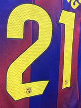 【2025/26】バルセロナ（H）/ CONDITION：A / SIZE：M / #21 / F. DE JONG