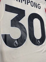【2025/26】リバプール（A）/ CONDITION：A / SIZE：M（日本規格）/ #30 / FRIMPONG / プレミア優勝、No room for racismパッチ / オーセンティック