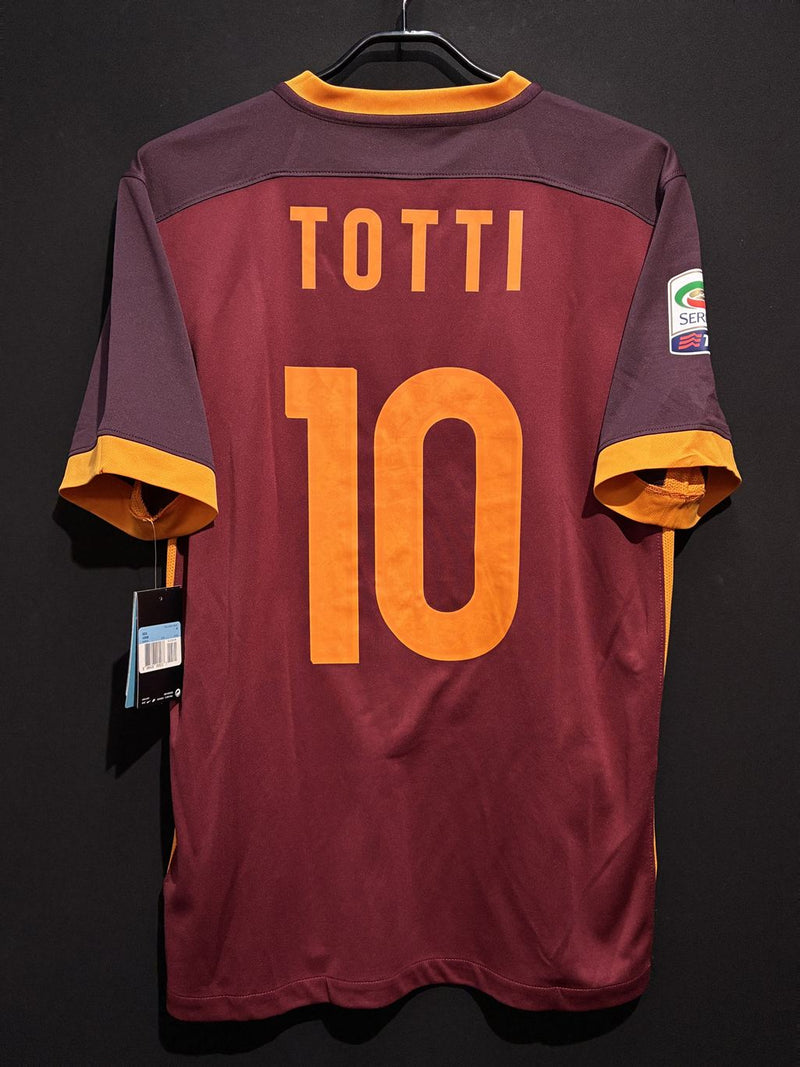2015/16】ASローマ（H）/ CONDITION：NEW / SIZE：M / #10 / TOTTI