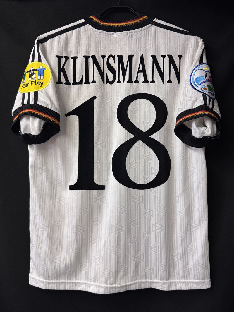 1996】ドイツ代表（H）/ CONDITION：A- / SIZE：M / #18 / KLINSMANN