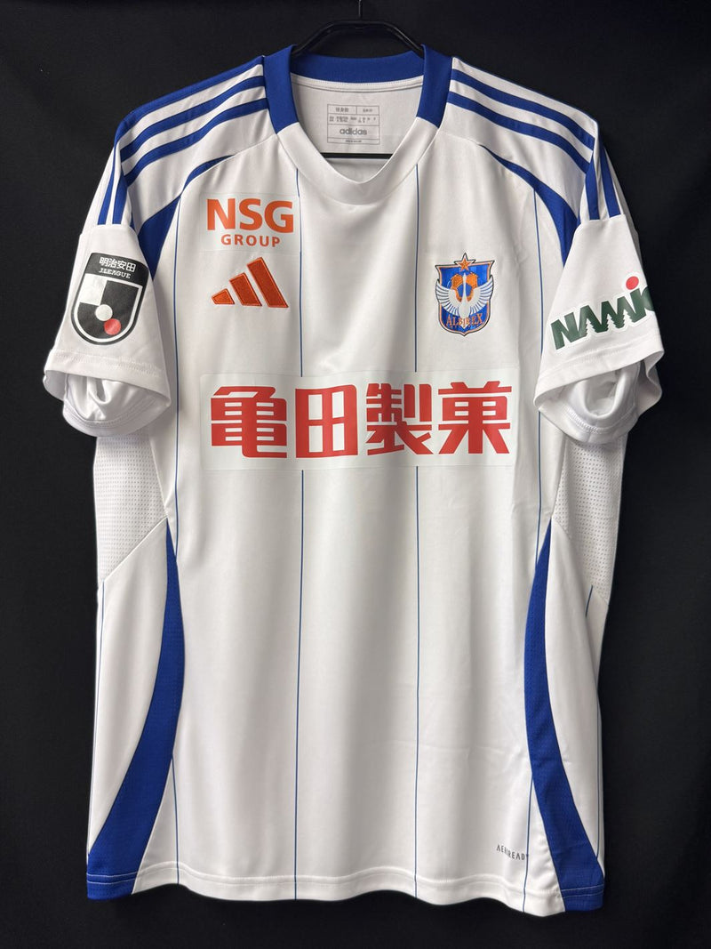 【大幅値下げ！】アルビレックス新潟 2025 ユニフォーム 2nd adidas 2025】アルビレックス新潟（A）/ CONDITION：NEW / SIZE：2XL（日本