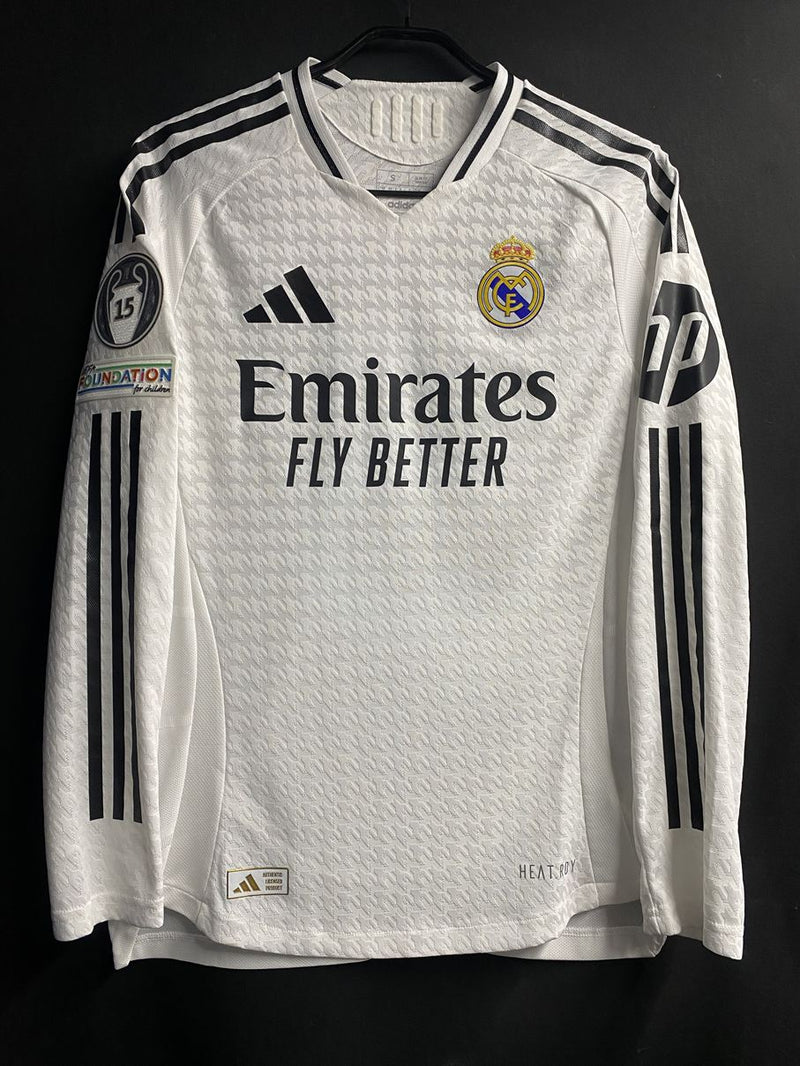 レアル・マドリード BELLINGHAM 5番 オーセンティック 2024/25】レアル・マドリード（H）/ CONDITION：New / SIZE：S / #5