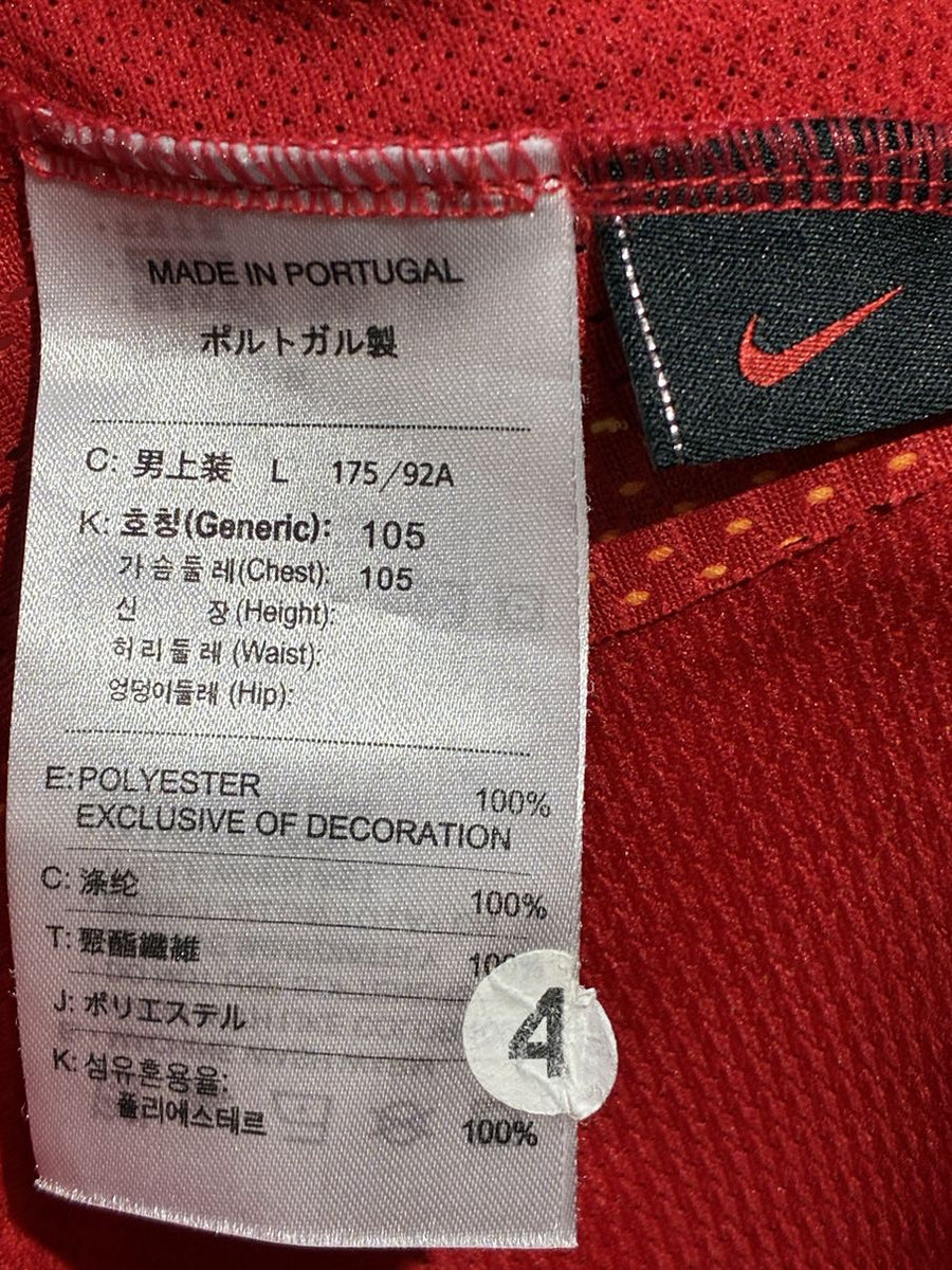 2004/05】ポルトガル代表（H）/ CONDITION：B / SIZE：L / #10 / FIGO