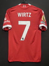 【2025/26】リバプール（H）/ CONDITION：A / SIZE：S / #7 / WIRTZ / オーセンティック / プレミアリーグ仕様