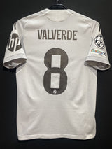 【2025/26】レアル・マドリード（H）/ CONDITION：A / SIZE：S / #8 / VALVERDE / オーセンティック / UCL前期仕様