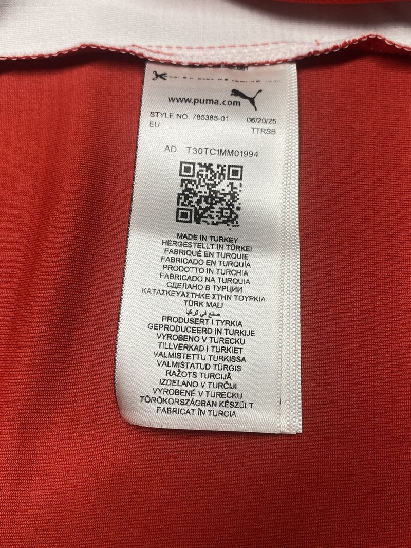 スタッドランス25-26シーズンユニフォーム関根直筆サイン入り新品未使用Lサイズ PUMA スタッド・ランス 25/26 ユニフォーム ホーム 半袖 レプリカ #3