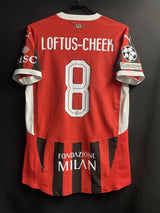 【2024/25】ACミラン（H）/ CONDITION：A / SIZE：S / #8 / LOFTUS-CHEEK / UCL仕様 / オーセンティック