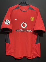 【2002/03】マンチェスター・ユナイテッド（H）/ CONDITION：B / SIZE：L / #7 / BECKHAM / UCLパッチ